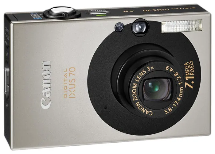Фотоаппарат Canon Digital IXUS 70, количество отзывов: 45