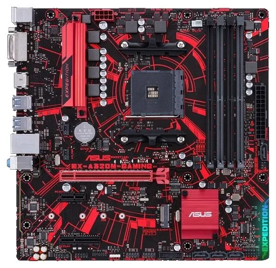 Материнская плата ASUS EX-A320M-GAMING, количество отзывов: 1