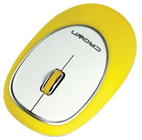 Мышь CROWN CMM-931W Yellow USB, количество отзывов: 10