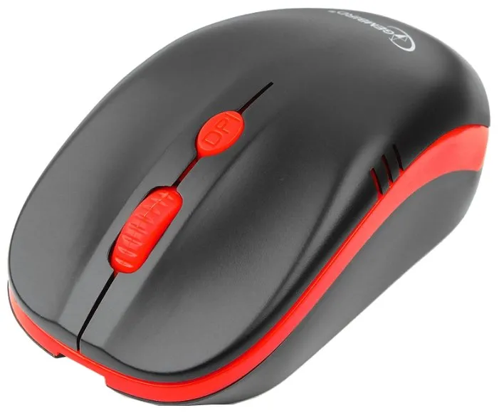 Мышь Gembird MUSW-350 Black-Red USB, количество отзывов: 9