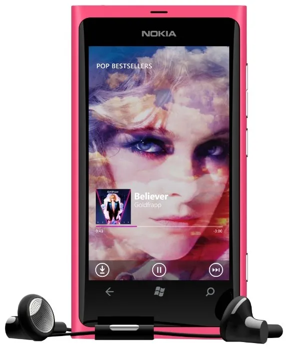 Смартфон Nokia Lumia 800, количество отзывов: 226
