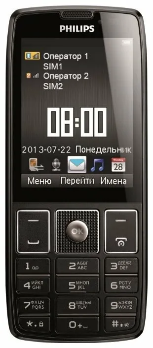 Телефон Philips Xenium X5500, количество отзывов: 162