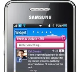 Телефон Samsung Star II GT-S5260, количество отзывов: 117