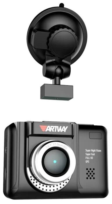 Видеорегистратор с радар-детектором Artway MD-106 COMBO 3 в 1 Super Fast, количество отзывов: 81