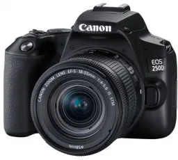 Отзыв на Фотоаппарат Canon EOS 250D Kit: компактный, быстрый, маленький, эргономичный