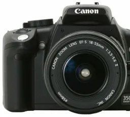 Отзыв на Фотоаппарат Canon EOS 350D Kit: плохой, резиновый, маленький, крутой