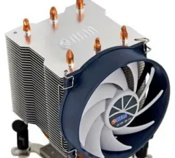 Отзыв на Кулер для процессора Titan TTC-NK35TZ/RPW(KU): лёгкий, простой, шумный, синий