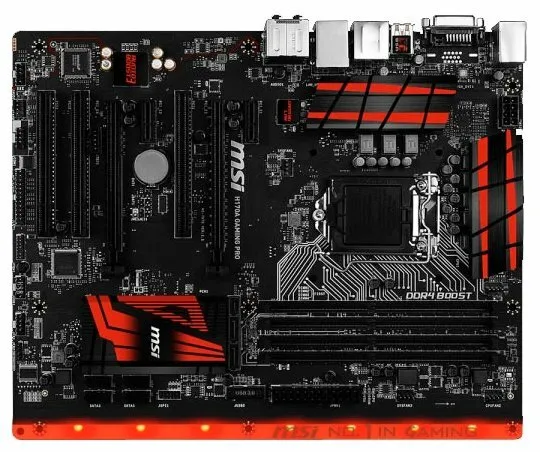 Материнская плата MSI H170A GAMING PRO, количество отзывов: 2