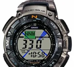 Отзыв на Наручные часы CASIO PRG-240T-7E: неплохой, лёгкий, небольшой, двойной