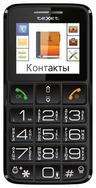 Телефон teXet TM-B112 с подставкой, количество отзывов: 9
