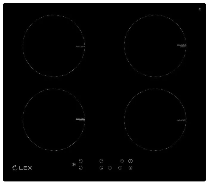 Варочная панель LEX EVI 640-1 BL, количество отзывов: 8
