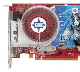 Минус на Видеокарта MSI Radeon X1950 XT 625Mhz PCI-E 256Mb 1800Mhz 256 bit 2xDVI VIVO HDCP YPrPb: сделанный, отвратительный, космический, слабенький