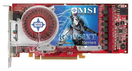 Видеокарта MSI Radeon X1950 XT 625Mhz PCI-E 256Mb 1800Mhz 256 bit 2xDVI VIVO HDCP YPrPb, количество отзывов: 1