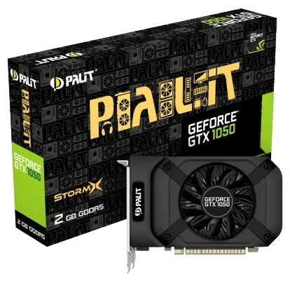 Видеокарта Palit GeForce GTX 1050 1354MHz PCI-E 3.0 2048MB 7000MHz 128 bit DVI HDMI HDCP StormX, количество отзывов: 0