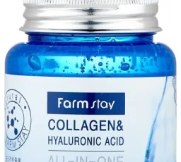 Farmstay All-In-One Collagen & Hyaluronic Acid Ampoule Сыворотка для лица с гиалуроновой кислотой и коллагеном, количество отзывов: 7