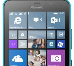 Минус на Смартфон Microsoft Lumia 640 XL 3G Dual Sim: хороший, старый, неплохой, однократный