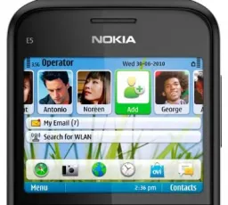 Отзыв на Смартфон Nokia E5: хороший, низкий, достаточный, внешний