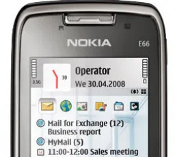 Отзыв на Смартфон Nokia E66: громкий, отчетливый, прекрасный, шустрый