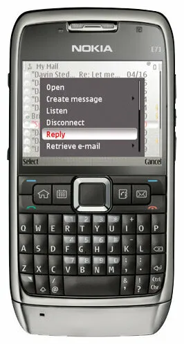 Смартфон Nokia E71, количество отзывов: 46