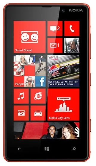 Смартфон Nokia Lumia 820, количество отзывов: 42