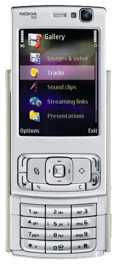 Смартфон Nokia N95, количество отзывов: 53