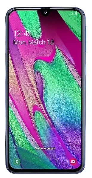 Смартфон Samsung Galaxy A40 64GB, количество отзывов: 27