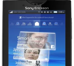 Отзыв на Смартфон Sony Ericsson Xperia X10: плохой, громкий, внешний, быстрый