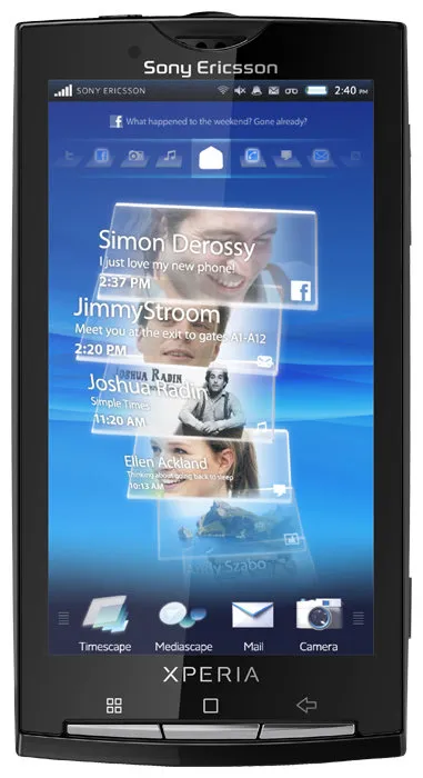 Смартфон Sony Ericsson Xperia X10, количество отзывов: 7