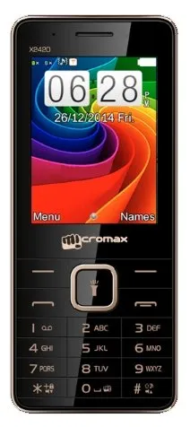 Телефон Micromax X2420, количество отзывов: 8