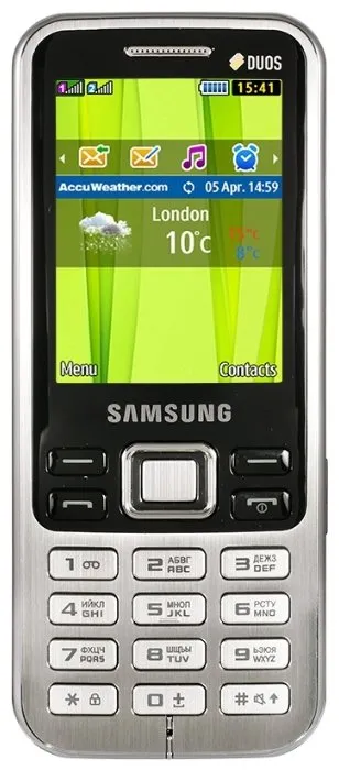 Телефон Samsung C3322, количество отзывов: 53