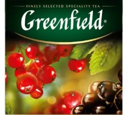 Отзыв на Чай черный Greenfield Currant & Mint в пакетиках: вкусный от 20.1.2023 16:16 от 20.1.2023 16:16