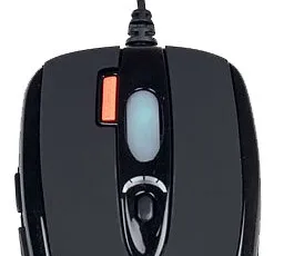 Отзыв на Мышь A4Tech X-718BK Black USB: резиновый, новый, купленный, глянцевый
