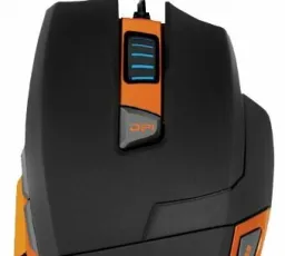 Отзыв на Мышь Defender Warhead GM-1500 Black-Orange USB: качественный, жесткий, матерчатый, удачный