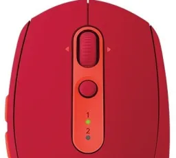 Минус на Мышь Logitech M590 Multi-Device Silent Red USB: тихий, прорезиненный, дополнительный, эргономичный