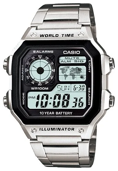 Наручные часы CASIO AE-1200WHD-1A, количество отзывов: 9