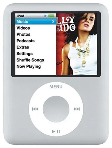 Плеер Apple iPod nano 3 4Gb, количество отзывов: 9