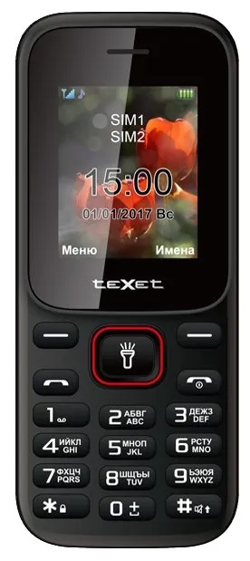 Телефон teXet TM-128, количество отзывов: 9