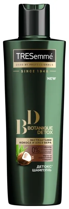 TRESemme шампунь детокс Botanique Detox с экстрактом кокоса и алоэ вера, количество отзывов: 8