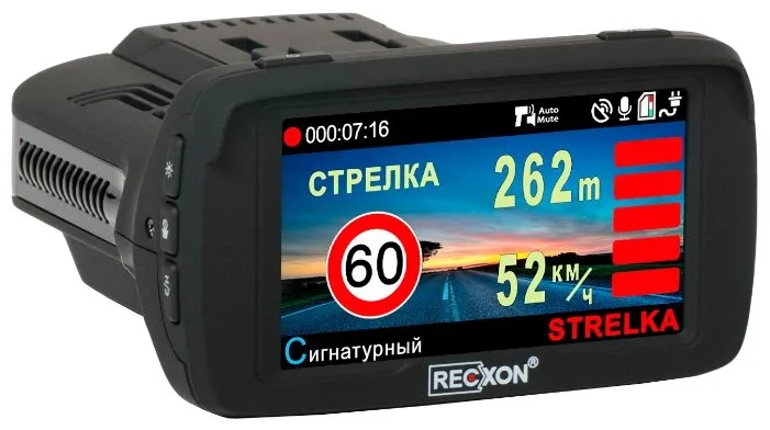 Видеорегистратор с радар-детектором RECXON ULTRA SIGNATURE, количество отзывов: 9