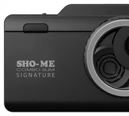 Отзыв на Видеорегистратор с радар-детектором SHO-ME Combo Slim Signature: лёгкий, высококачественный, управление, стационарный