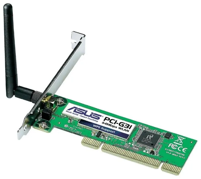 Wi-Fi адаптер ASUS PCI-G31, количество отзывов: 9