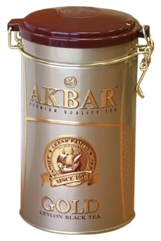 Чай черный Akbar Gold подарочный набор, количество отзывов: 10