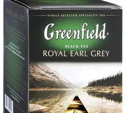 Чай черный Greenfield Royal Earl Grey в пирамидках, количество отзывов: 4