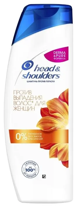 Head & Shoulders шампунь против перхоти Против выпадения волос из-за ломкости для женщин, количество отзывов: 9