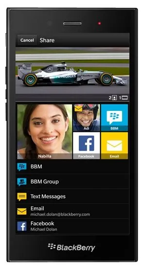 Смартфон BlackBerry Z3, количество отзывов: 9