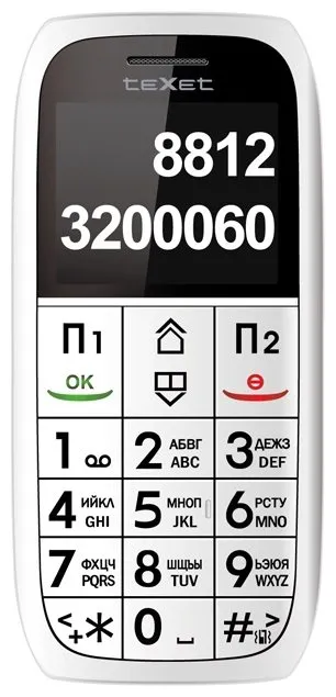 Телефон teXet TM-B312, количество отзывов: 10