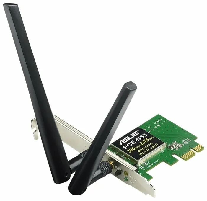 Wi-Fi адаптер ASUS PCE-N53, количество отзывов: 10