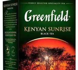 Чай черный Greenfield Kenyan Sunrise, количество отзывов: 4