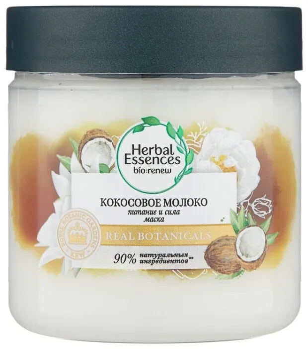 Herbal Essences bio:renew Маска для волос Кокосовое молоко, количество отзывов: 9