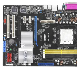 Плюс на Материнская плата ASUS M2N-SLI: нормальный, звуковой, внешний, слабый